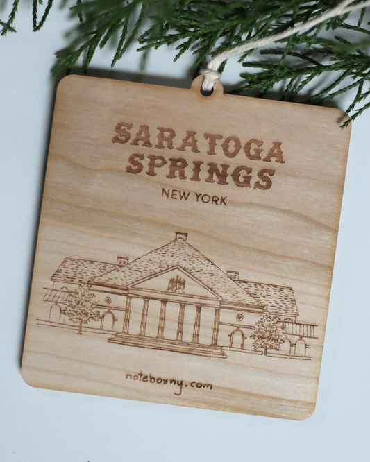 Saratoga Springs Ornament